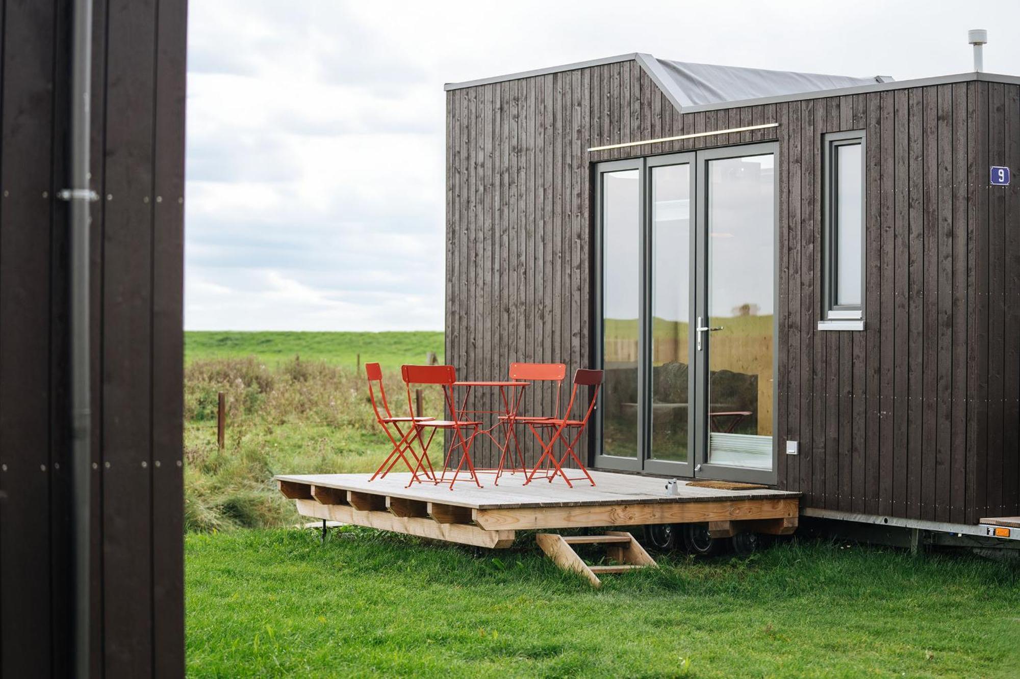 Tiny House Nature 9 Zur Kuhweide - Green Tiny Village Harlesiel Carolinensiel Eksteriør billede
